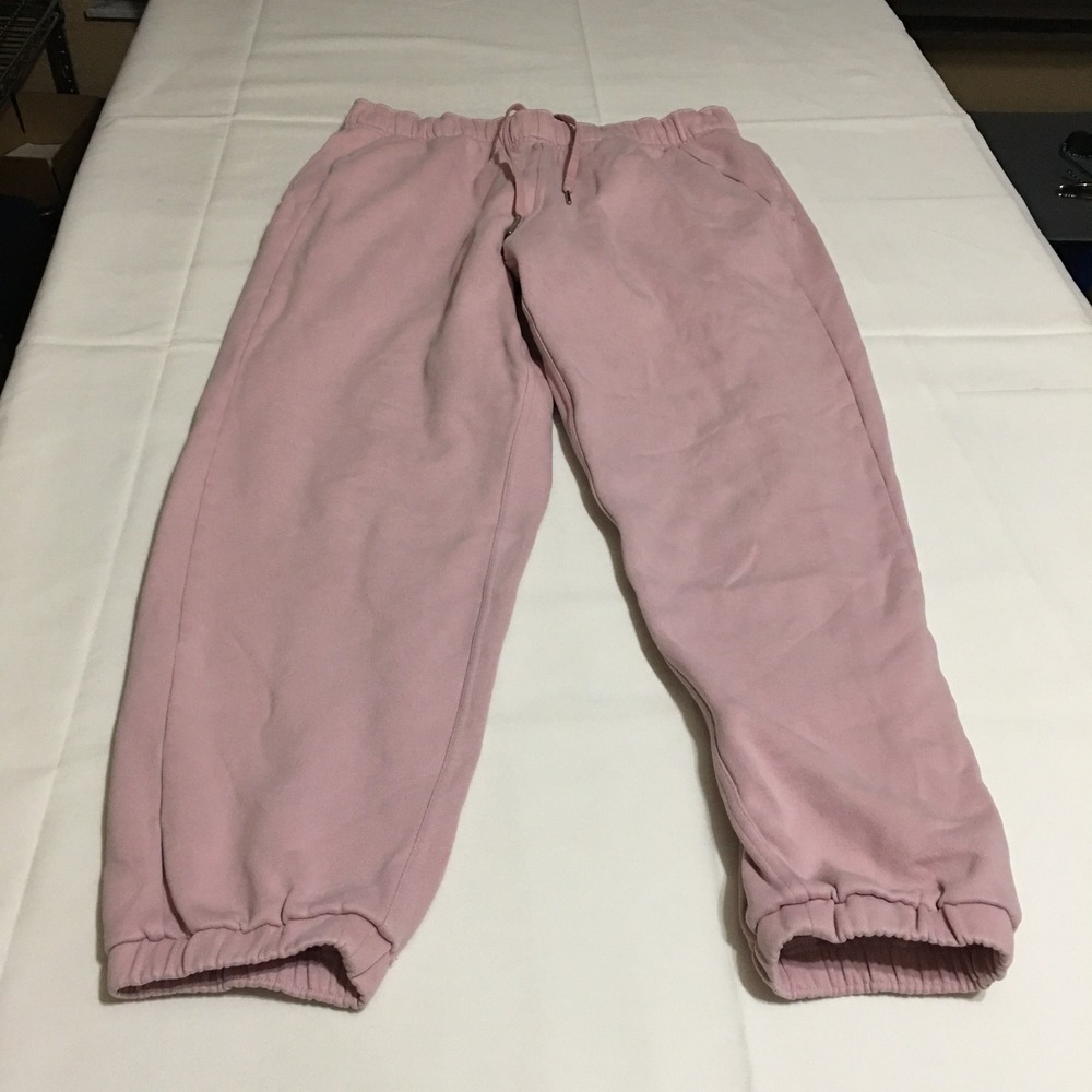 Lululemon Scuba Mid-Rise Oversized Joggers Womens Size Large Pink Sweatpants
